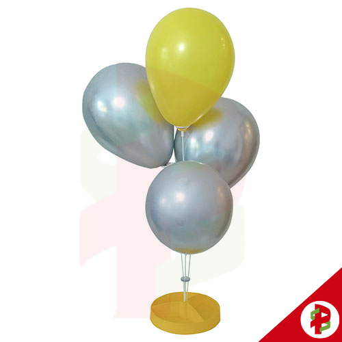 SUP BALAO ACRIL COM DIV 4HT AMARELO