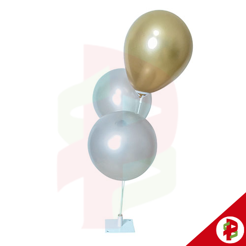 SUP BALAO BASE FERRO 3HT BR 35 CM