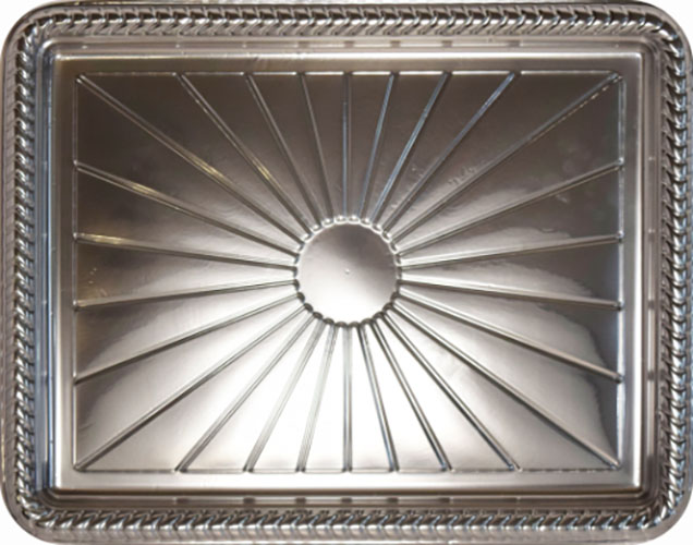 BANDEJA NEOFORM B85 PRATA 342MMX415MM