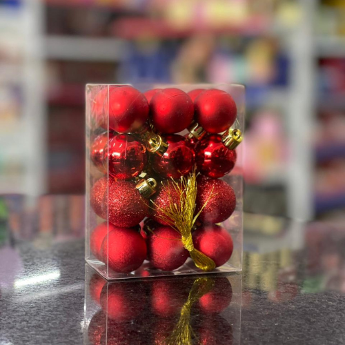 BOLA FOSCA TEXTURA BRILHO VERMELHO C24