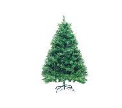 ARVORE SAN LORENZO VERDE 120CM 182 HASTES BASE MET