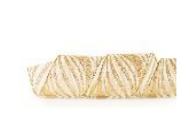 FITA 6,3CMX914CM NATAL VOAL ONDAS OURO