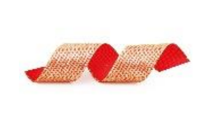 FITA 6,3CMX914CM NATAL GLITTER VERMELHO OURO