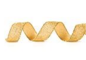 FITA 3,8CMX914CM NATAL LISA GLITTER OURO