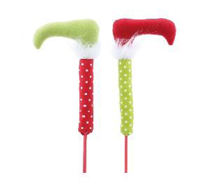 PICK DECORATIVO VRD/VRM 24CM () C/1 UN