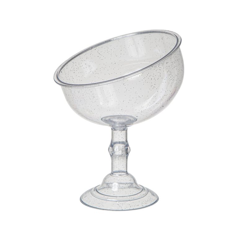 BALEIRO CANDY 450ML GLITTER TRANSPARENTE