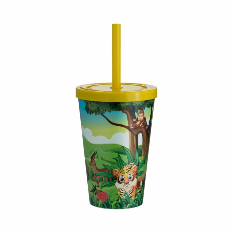 COPO BABY 350ML EST SELVA AMARELO CANARIO