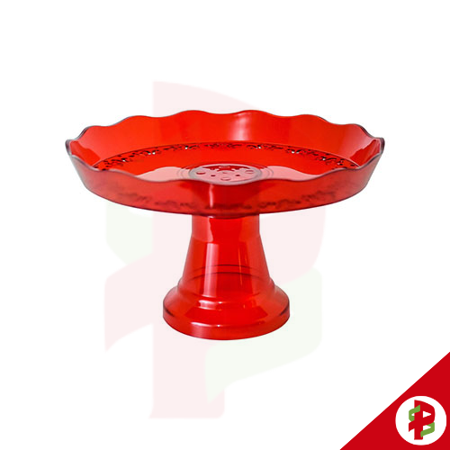 [78210] BOLEIRA INVERSA 24X12 TRANSP VERMELHA 164