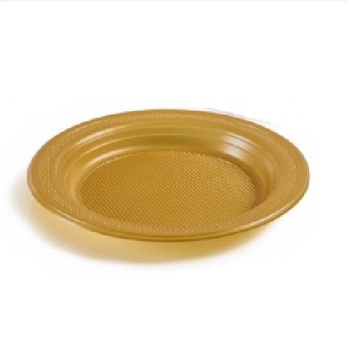 [85460] PRATO PLAST DUDIGO 15CM DOURADO C10