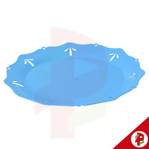 [79822] PRATO PARA DOCES 25CM COLOR AZUL CLARO 373