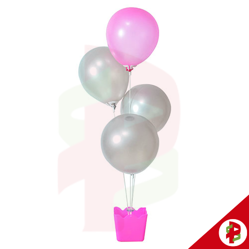 [77651] SUP BALAO ACRIL CACHEPOT 4HT ROSA CLARO 196