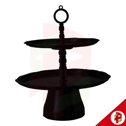 [65462] TORRE PARA DOCES 02 ANDARES PRETA 304
