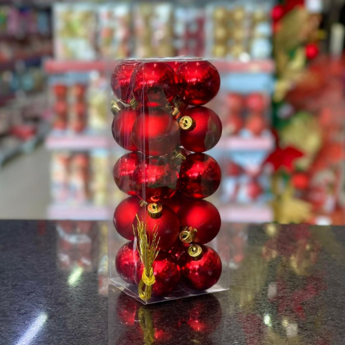 [34346] BOLA 04CM SORTIDA VERMELHO C20