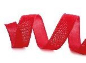 [46020] FITA 3,8CM ARAMADA VELUDO LISA VERMELHO