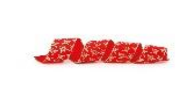 [52269] FITA 3,8CMX914CM NATAL PINHEIRO VERMELHO OURO