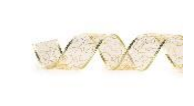 [53859] FITA 6,3CMX914CM NATAL GLITTER OURO