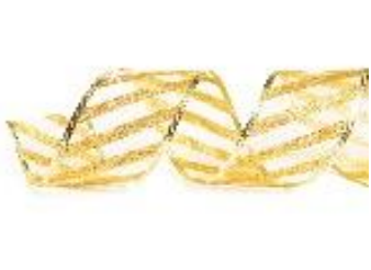 [71990] FITA 3,8CMX914CM NATAL VOAL LISTRAS GLITTER OURO