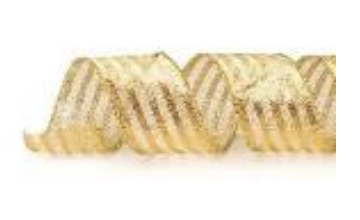 [83828] FITA 6,3CMX914CM NATAL OURO