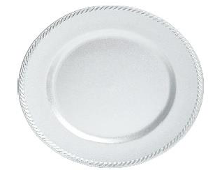 [1003600] SOUSPLAT BORDA TRABALHADA BCO 33cm () C/1 UN