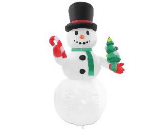 [1006178] BONECO DE NEVE INFLAVEL BCO 150cm () C/1 UN
