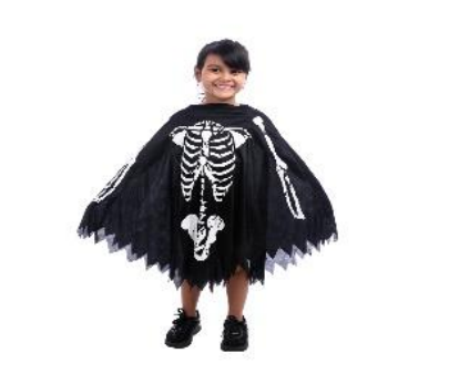 [29004577] PONCHO ESQUELETO C/1 UN