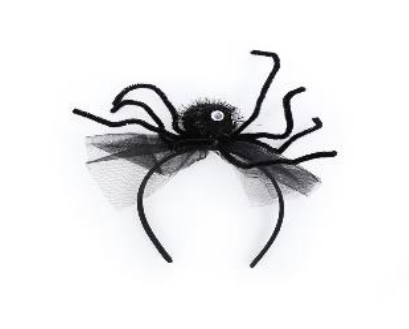 [29004725] TIARA ARANHA DIVERTIDA C/1 UN