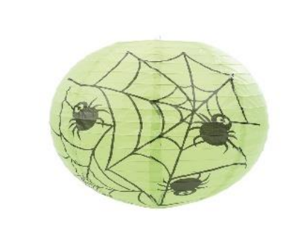 [29004926] LANTERNA TEIA DE ARANHA VERDE C/1 UN