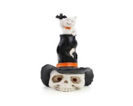 [29005144] ENFEITE DECORATIVO CHAPEU FANTASMA C/1 UN