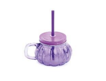 [29005322] COPO COM CANUDO ABOBORA ROXO C/1 UN