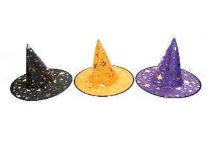 [29005510] CHAPEU DIVERTIDO NOITES DE HALLOWEN SORTIDO C/1 UN
