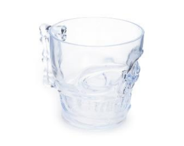 [29005575] CANECA CAVEIRA TRANSPARENTE C/1 UN