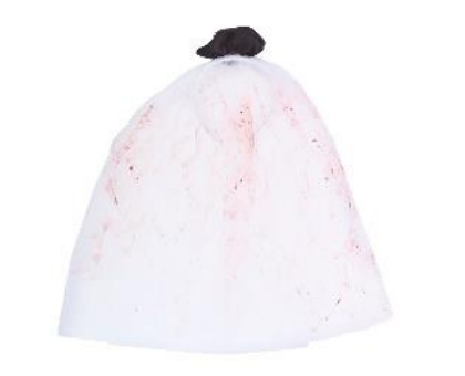 [29005611] VEU NOIVA CADAVER C/ SANGUE C/1 UN