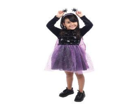 [29005674] VIUVA NEGRA 9-12 ANOS PRETO C/ROXO KIT C/1 UN