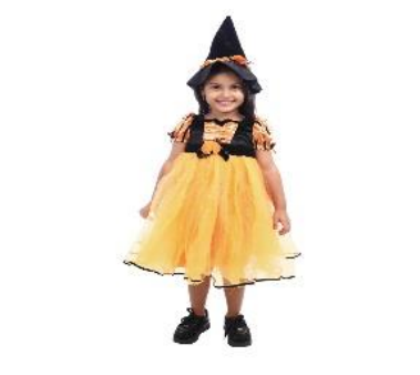 [29005682] FANTASIA BRUXA KEKA 6-9 ANOS C/2 PECAS KIT C/1 UN