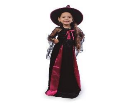 [29005690] FANTASIA BRUXA BLAIR 4 A 6 ANOS KIT C/2 PECAS