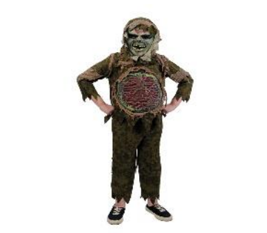 [29005691] FANTASIA ZUMBI TAYLER 4 A 6 ANOS KIT C/2 PECAS