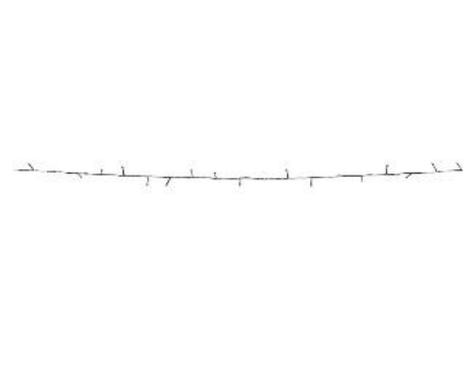 [29005745] CORDAO DE LED 127 V - LARANJA C/1 UN