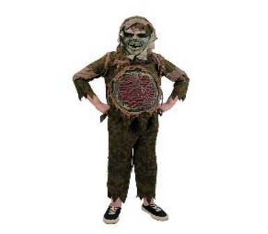 [29005948] FANTASIA ZUMBI TAYLER 7 A 9 ANOS KIT C/2 PECAS