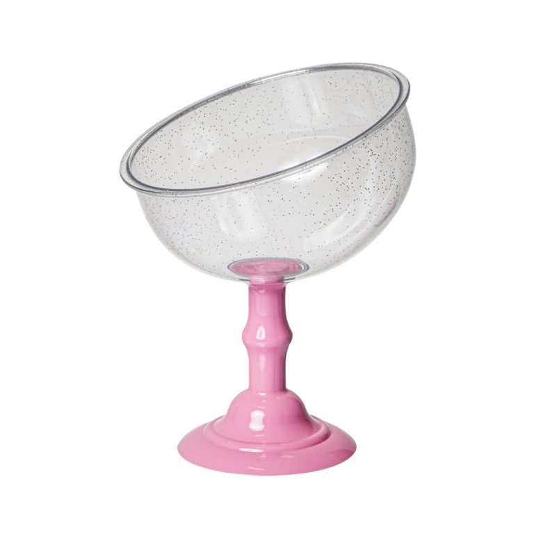 [67380] BALEIRO CANDY 450ML GLITTER ROSA BEBE