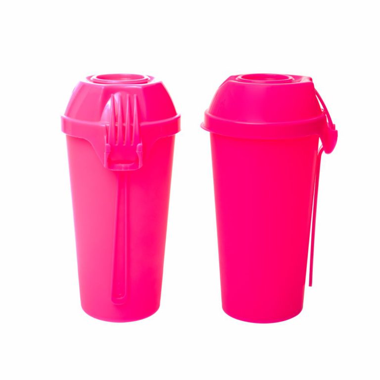 [67275] COPO SALAD CUP PP COLORS 850ML ROSA FLUOR