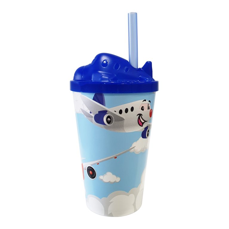 [66022] COPO BABY TOYS 3D PP 350ML AVIAOZINHO