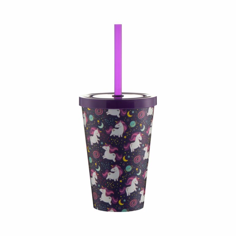 [71322] COPO BABY 350ML EST UNICORNIO ESTRELA VINHO