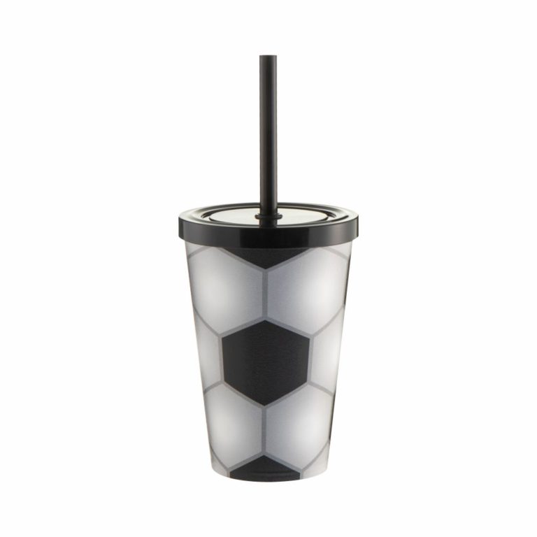 [71318] COPO BABY 350ML EST SOCCER PRETO