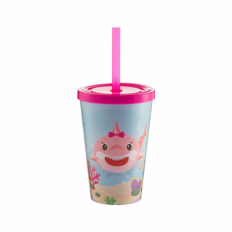 [71316] COPO BABY 350ML EST MARINE ROSA NEON