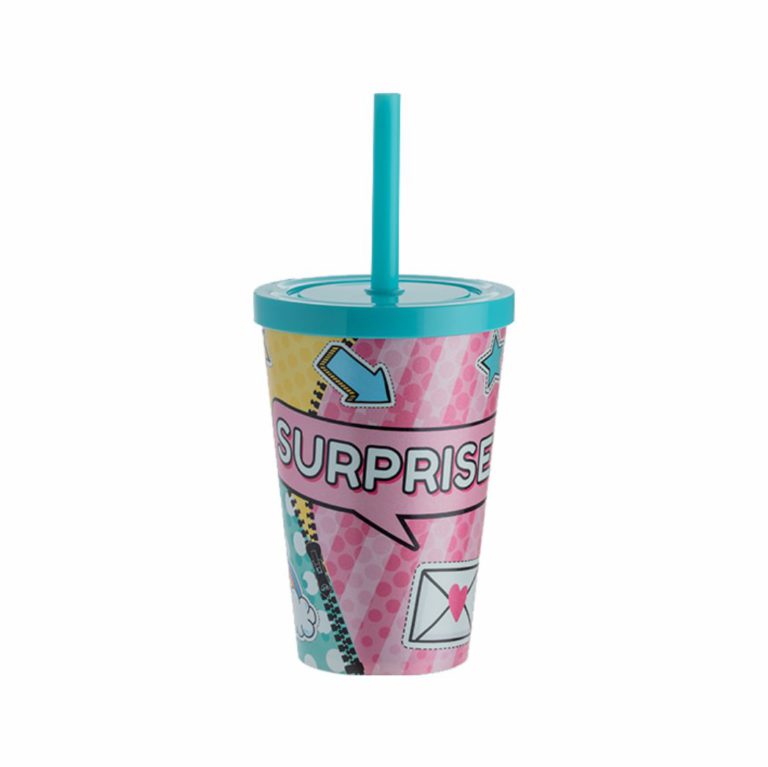 [71298] COPO BABY 350ML EST SURPRISE AZUL TIFFANY