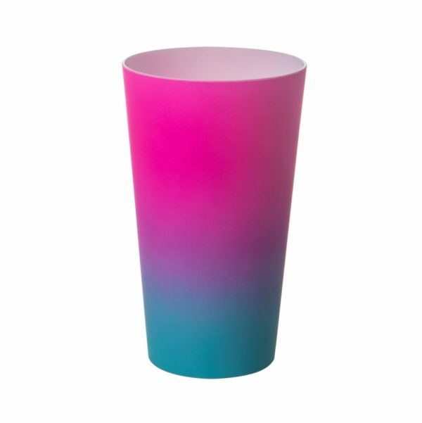 [67472] COPO MEGA DRINK 550ML FANTASY BI TIFFANY ROSA
