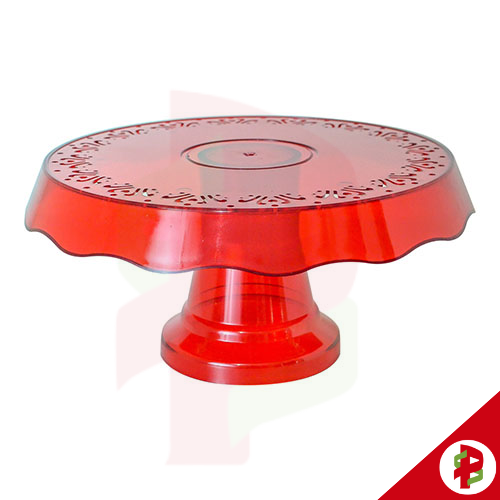 [78195] BOLEIRA 24X12 TRANSP VERMELHA 113